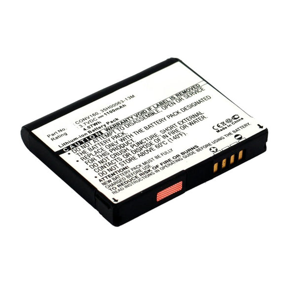 Batteries N Accessories BNA-WB-L15630 Cell Phone Battery - Li-ion, 3.7V, 1100mAh, Ultra High Capacity - Replacement for HTC 35H00063-13M Battery