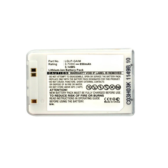 Batteries N Accessories BNA-WB-L12361 Cell Phone Battery - Li-ion, 3.7V, 850mAh, Ultra High Capacity - Replacement for LG LGLP-GAIM Battery