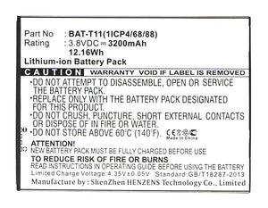 Batteries N Accessories BNA-WB-L3025 Cell Phone Battery - Li-Ion, 3.8V, 3200 mAh, Ultra High Capacity Battery - Replacement for Acer BAT-T11 Battery