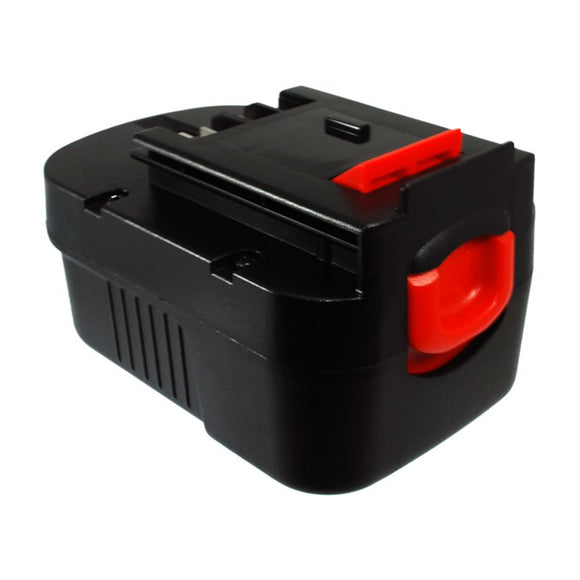 Batteries N Accessories BNA-WB-H16217 Power Tool Battery - Ni-MH, 14.4V, 3000mAh, Ultra High Capacity - Replacement for Black & Decker A14 Battery