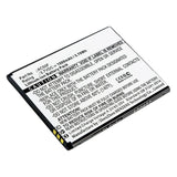 Batteries N Accessories BNA-WB-L9836 Cell Phone Battery - Li-ion, 3.7V, 1000mAh, Ultra High Capacity - Replacement for Archos AC50F Battery