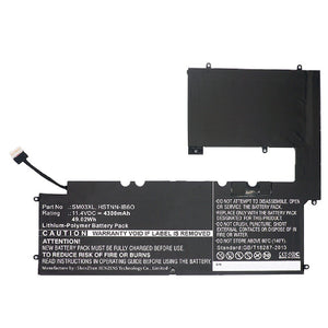 Batteries N Accessories BNA-WB-P4599 Laptops Battery - Li-Pol, 11.4V, 4300 mAh, Ultra High Capacity Battery - Replacement for HP 15-C011DX Battery
