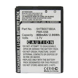 Batteries N Accessories BNA-WB-L16819 Cell Phone Battery - Li-ion, 3.7V, 800mAh, Ultra High Capacity - Replacement for Pantech PBR-55B Battery