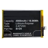Batteries N Accessories BNA-WB-P10170 Cell Phone Battery - Li-Pol, 3.87V, 4900mAh, Ultra High Capacity - Replacement for VIVO B-O5 Battery