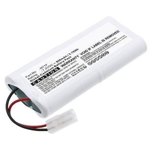 Batteries N Accessories BNA-WB-C18772 Emergency Lighting Battery - Ni-CD, 7.2V, 800mAh, Ultra High Capacity - Replacement for Big Beam 118-0017 Battery