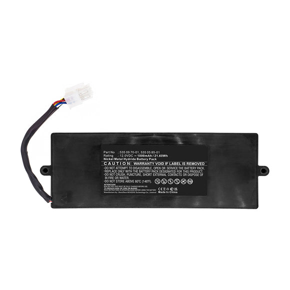Batteries N Accessories BNA-WB-H16132 Lawn Mower Battery - Ni-MH, 12V, 1800mAh, Ultra High Capacity - Replacement for Husqvarna 535 04 06-01 Battery