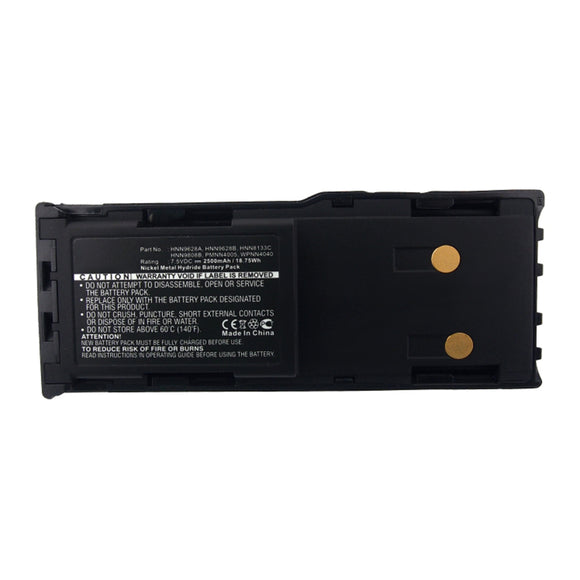 Batteries N Accessories BNA-WB-H16332 2-Way Radio Battery - Ni-MH, 7.5V, 2500mAh, Ultra High Capacity - Replacement for Motorola HNN8133C Battery