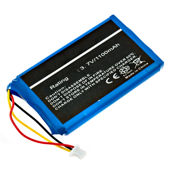 Batteries N Accessories BNA-WB-L4183 GPS Battery - Li-Ion, 3.7V, 1100 mAh, Ultra High Capacity Battery - Replacement for Garmin 361-00056-00 Battery