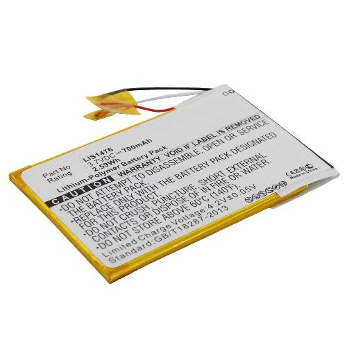 Batteries N Accessories BNA-WB-P7198 E Book E Reader Battery - Li-Pol, 3.7V, 700 mAh, Ultra High Capacity Battery - Replacement for Sony 1-853-104-11 Battery