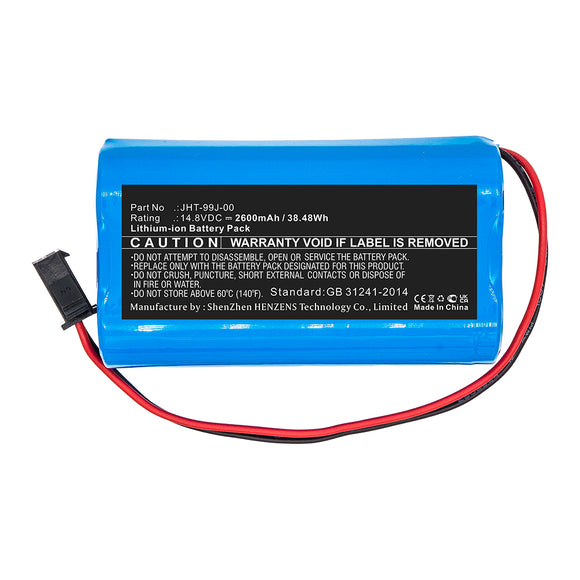 Batteries N Accessories BNA-WB-L16659 Medical Battery - Li-ion, 14.8V, 2600mAh, Ultra High Capacity - Replacement for JUMPER JHT-99J-00 Battery