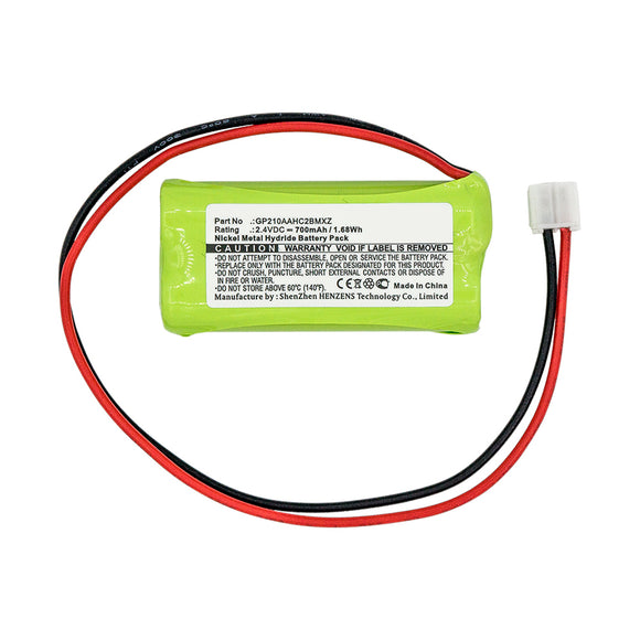 Batteries N Accessories BNA-WB-H10883 Medical Battery - Ni-MH, 2.4V, 700mAh, Ultra High Capacity - Replacement for Dentsply GP210AAHC2BMXZ Battery