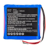 Batteries N Accessories BNA-WB-L14988 Equipment Battery - Li-ion, 14.4V, 3400mAh, Ultra High Capacity - Replacement for Nissin BP-53 Battery