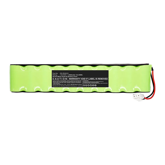Batteries N Accessories BNA-WB-H17074 Vacuum Cleaner Battery - Ni-MH, 18V, 3000mAh, Ultra High Capacity - Replacement for Rowenta RS-RH5233 Battery