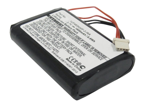 Batteries N Accessories BNA-WB-L6536 PDA Battery - Li-Ion, 3.7V, 1800 mAh, Ultra High Capacity Battery - Replacement for Palm 1UF463450F-2-INA Battery