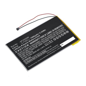 Batteries N Accessories BNA-WB-P17401 E Book E Reader Battery - Li-Pol, 3.7V, 1500mAh, Ultra High Capacity - Replacement for Kobo SP305590 Battery