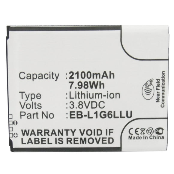 Batteries N Accessories BNA-WB-L3105 Cell Phone Battery - Li-Ion, 3.8V, 2100 mAh, Ultra High Capacity Battery - Replacement for AT&T EB585158LP Battery