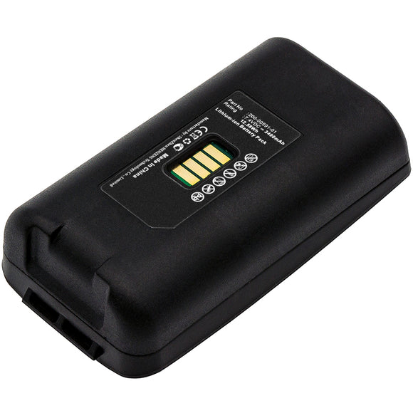 Batteries N Accessories BNA-WB-L11652 Barcode Scanner Battery - Li-ion, 7.4V, 3400mAh, Ultra High Capacity - Replacement for HandHeld 200002586 Battery