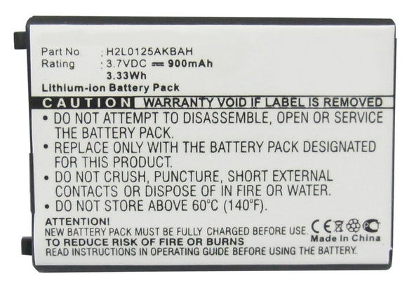 Batteries N Accessories BNA-WB-L7332 Recorder Battery - Li-Ion, 3.7V, 900 mAh, Ultra High Capacity Battery - Replacement for Lawmate H2L0125AKBAH Battery