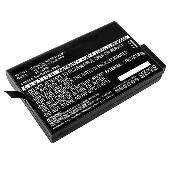 Batteries N Accessories BNA-WB-L9449 Medical Battery - Li-ion, 10.8V, 7200mAh, Ultra High Capacity - Replacement for Philips MB4605A Battery