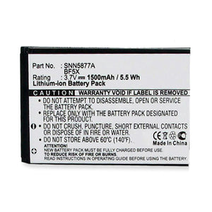 Batteries N Accessories BNA-WB-BLI-1193-1.5 Cell Phone Battery - Li-Ion, 3.7V, 1200 mAh, Ultra High Capacity Battery - Replacement for Motorola BF5X Battery
