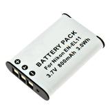 Batteries N Accessories BNA-WB-DLI78 Digital Camera Battery - Li-Ion, 3.7V, 800 mAh, Ultra High Capacity Battery - Replacement for Pentax D-Li78 Battery