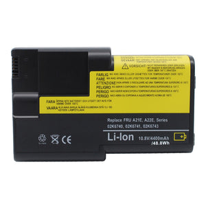 Batteries N Accessories BNA-WB-L16596 Laptop Battery - Li-ion, 10.8V, 4400mAh, Ultra High Capacity - Replacement for IBM 02K6739 Battery