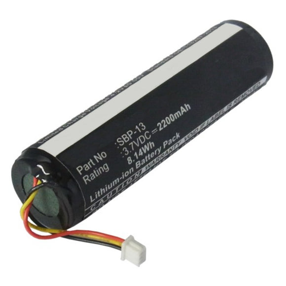 Batteries N Accessories BNA-WB-L10318 GPS Battery - Li-ion, 3.7V, 2200mAh, Ultra High Capacity - Replacement for Asus SBP-13 Battery