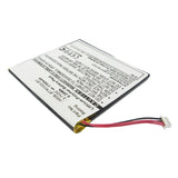 Batteries N Accessories BNA-WB-P16672 PDA Battery - Li-Pol, 3.7V, 1700mAh, Ultra High Capacity - Replacement for Acer H50B Battery