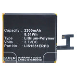 Batteries N Accessories BNA-WB-P11268 Cell Phone Battery - Li-Pol, 3.7V, 2300mAh, Ultra High Capacity - Replacement for Sony Ericsson LIS1551ERPC Battery