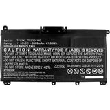 Batteries N Accessories BNA-WB-L9634 Laptop Battery - Li-ion, 11.55V, 3600mAh, Ultra High Capacity - Replacement for HP TF03XL Battery