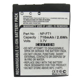 Batteries N Accessories BNA-WB-L9193 Digital Camera Battery - Li-ion, 3.7V, 710mAh, Ultra High Capacity - Replacement for Sony NP-FT1 Battery