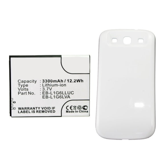 Batteries N Accessories BNA-WB-L13111 Cell Phone Battery - Li-ion, 3.7V, 3300mAh, Ultra High Capacity - Replacement for Samsung EB-L1G6LLK Battery