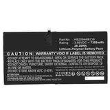 Batteries N Accessories BNA-WB-P18513 Tablet Battery - Li-Pol, 3.85V, 7350mAh, Ultra High Capacity - Replacement for Huawei HB2994i8ECW Battery