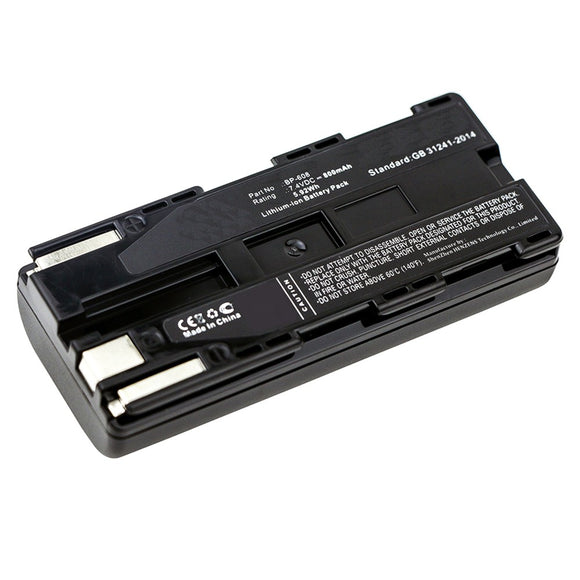 Batteries N Accessories BNA-WB-L8828 Digital Camera Battery - Li-ion, 7.4V, 800mAh, Ultra High Capacity - Replacement for Canon BP-608 Battery