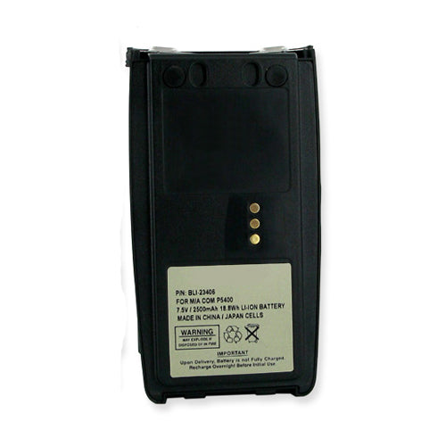 Batteries N Accessories BNA-WB-BLI-23406 2-Way Radio Battery - li-ion, 7.5V, 2500 mAh, Ultra High Capacity Battery - Replacement for Harris BT-023406-005 Battery