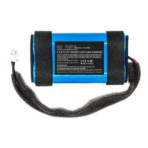 Batteries N Accessories BNA-WB-L15371 Speaker Battery - Li-ion, 7.4V, 2600mAh, Ultra High Capacity - Replacement for Monster INR18650-2S Battery