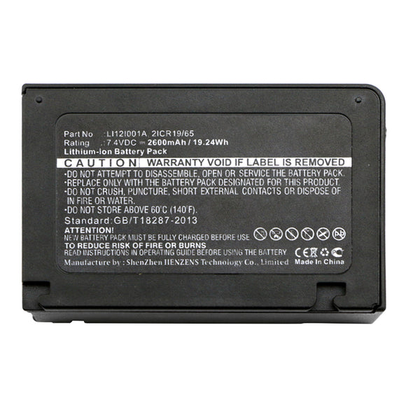 Batteries N Accessories BNA-WB-L16664 Medical Battery - Li-ion, 7.4V, 2600mAh, Ultra High Capacity - Replacement for Mindray 115-018016-00 Battery