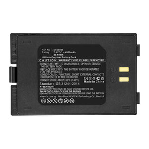 Batteries N Accessories BNA-WB-P13348 Equipment Battery - Li-Pol, 7.4V, 4000mAh, Ultra High Capacity - Replacement for Satlink E506085 Battery