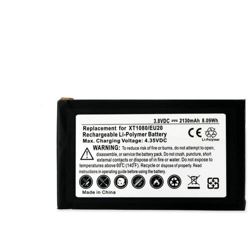 Batteries N Accessories BNA-WB-BLP-1405-2.1 Cell Phone Battery - Li-Pol, 3.8V, 2130 mAh, Ultra High Capacity Battery - Replacement for Motorola EU20 Battery