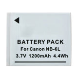 Batteries N Accessories BNA-WB-L8876 Digital Camera Battery - Li-ion, 3.7V, 850mAh, Ultra High Capacity - Replacement for Canon NB-6L Battery