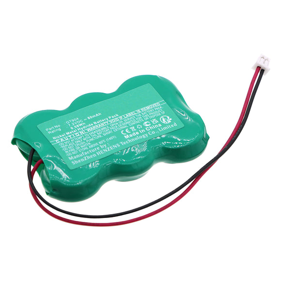 Batteries N Accessories BNA-WB-H18825 Siren Alarm Battery - Ni-MH, 7.2V, 80mAh, Ultra High Capacity - Replacement for Getronic GT904 Battery