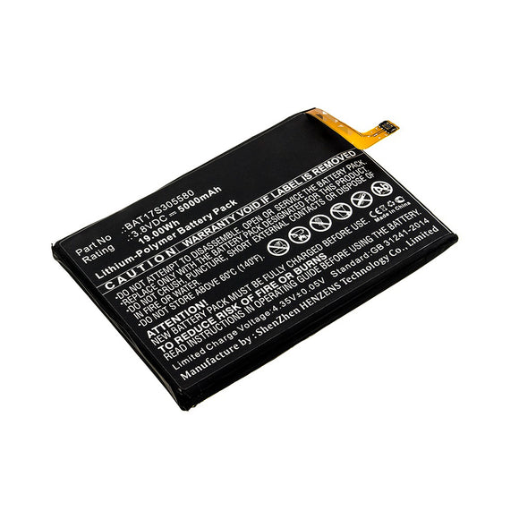 Batteries N Accessories BNA-WB-P10135 Cell Phone Battery - Li-Pol, 3.8V, 5000mAh, Ultra High Capacity - Replacement for Doogee BAT17S305580 Battery