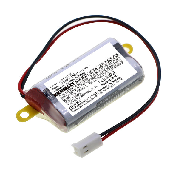 Batteries N Accessories BNA-WB-L17172 Medical Battery - Li-SOCl2, 7.2V, 2700mAh, Ultra High Capacity - Replacement for Baxter Healthcare OM11192 Battery