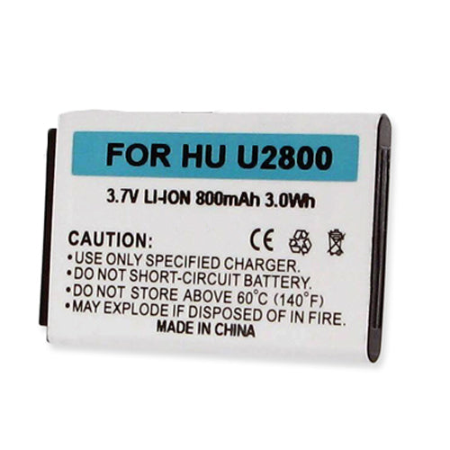 Batteries N Accessories BNA-WB-BLI-1290-.8 Cell Phone Battery - Li-Ion, 3.7V, 800 mAh, Ultra High Capacity Battery - Replacement for Huawei HB4A1H Battery