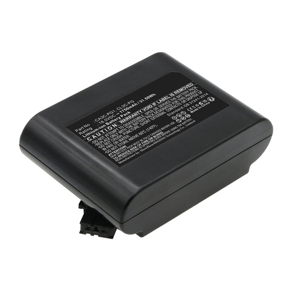 Batteries N Accessories BNA-WB-L17710 Vacuum Cleaner Battery - Li-ion, 18V, 1750mAh, Ultra High Capacity - Replacement for Toshiba CA3C-PG1 Battery