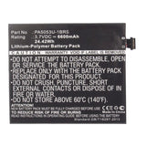 Batteries N Accessories BNA-WB-P13821 Tablet Battery - Li-Pol, 3.7V, 6600mAh, Ultra High Capacity - Replacement for Toshiba PA5053U-1BRS Battery