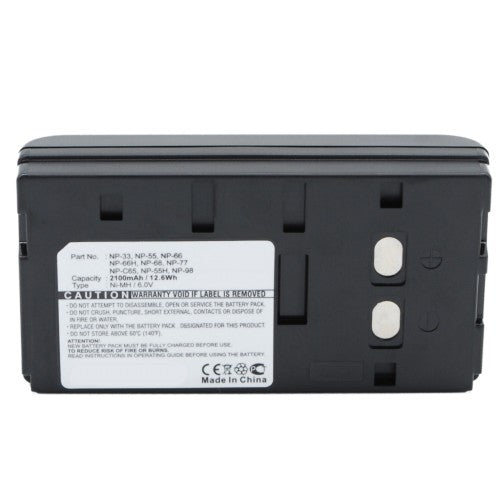 Batteries N Accessories BNA-WB-H8069 Printer Battery - Ni-MH, 6V, 2100mAh, Ultra High Capacity - Replacement for AKAI NP-33 Battery