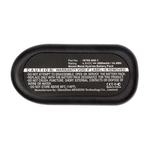 Batteries N Accessories BNA-WB-H14439 Barcode Scanner Battery - Ni-MH, 4.8V, 3000mAh, Ultra High Capacity - Replacement for TELXON 16705-000-1 Battery