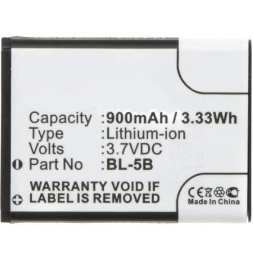 Batteries N Accessories BNA-WB-L3920 Cell Phone Battery - Li-ion, 3.7, 900mAh, Ultra High Capacity Battery - Replacement for iSpan BTA002 Battery