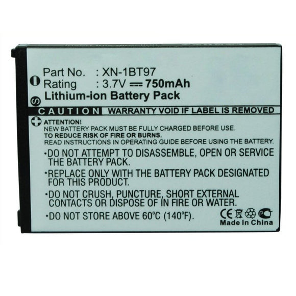 Batteries N Accessories BNA-WB-L13201 Cell Phone Battery - Li-ion, 3.7V, 750mAh, Ultra High Capacity - Replacement for Sharp XN-1BT97 Battery